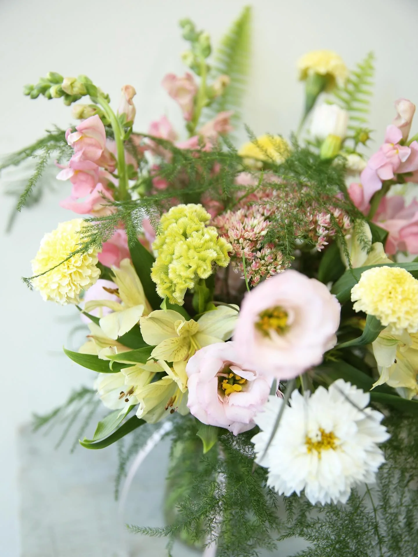 A bright, uplifting mix of pink and pale yellow blooms &mdash;
Which feeling does it bring to you?
🌼 Calm
🌸 Joy
☀️ Energy
🌿 All of the above