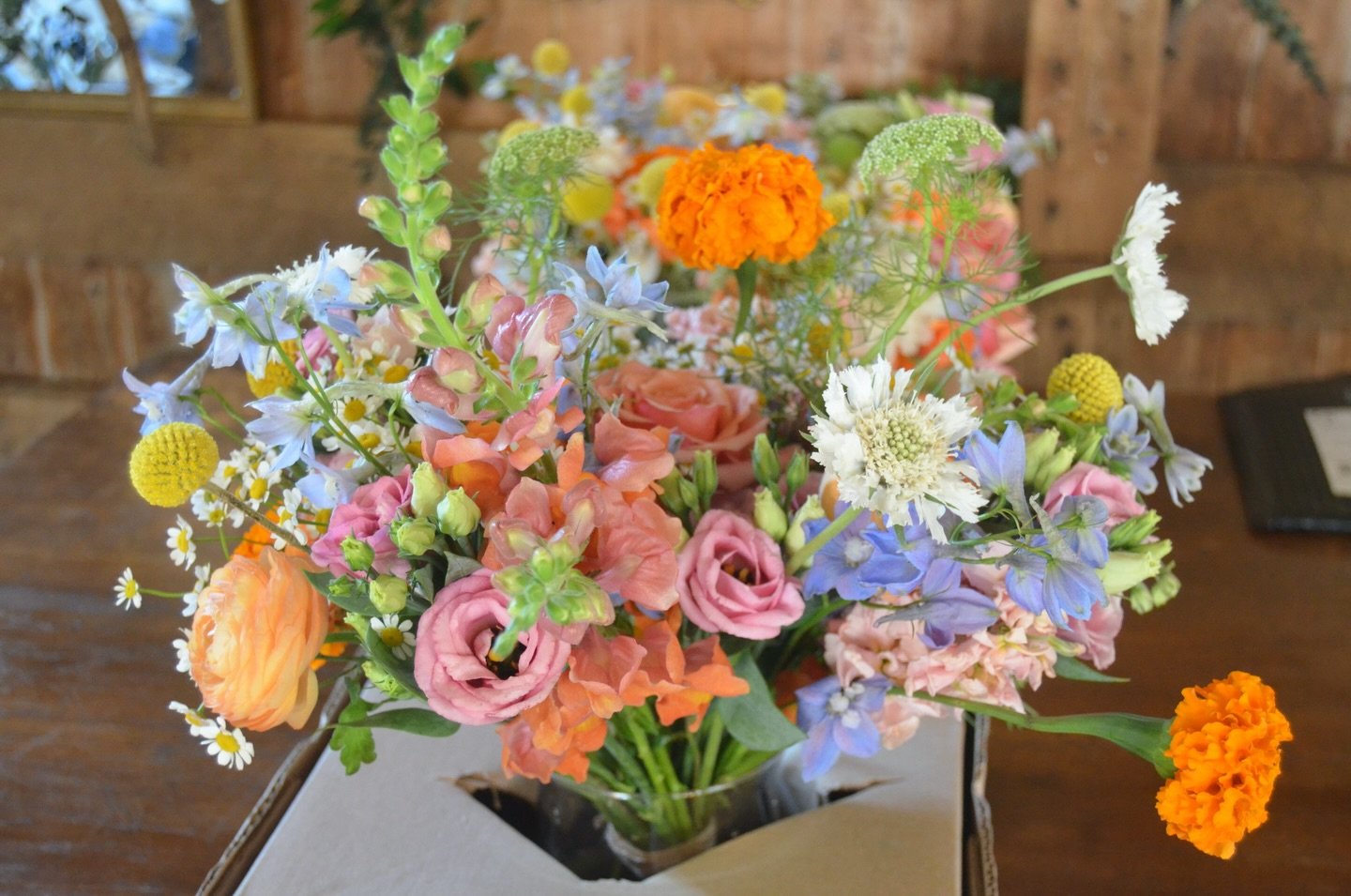 Hello everyone! 
Next week I&rsquo;ll only be open on Tuesday the 25th from 10 am-1 pm! I will have a few Thanksgiving centerpieces available for purchase then.