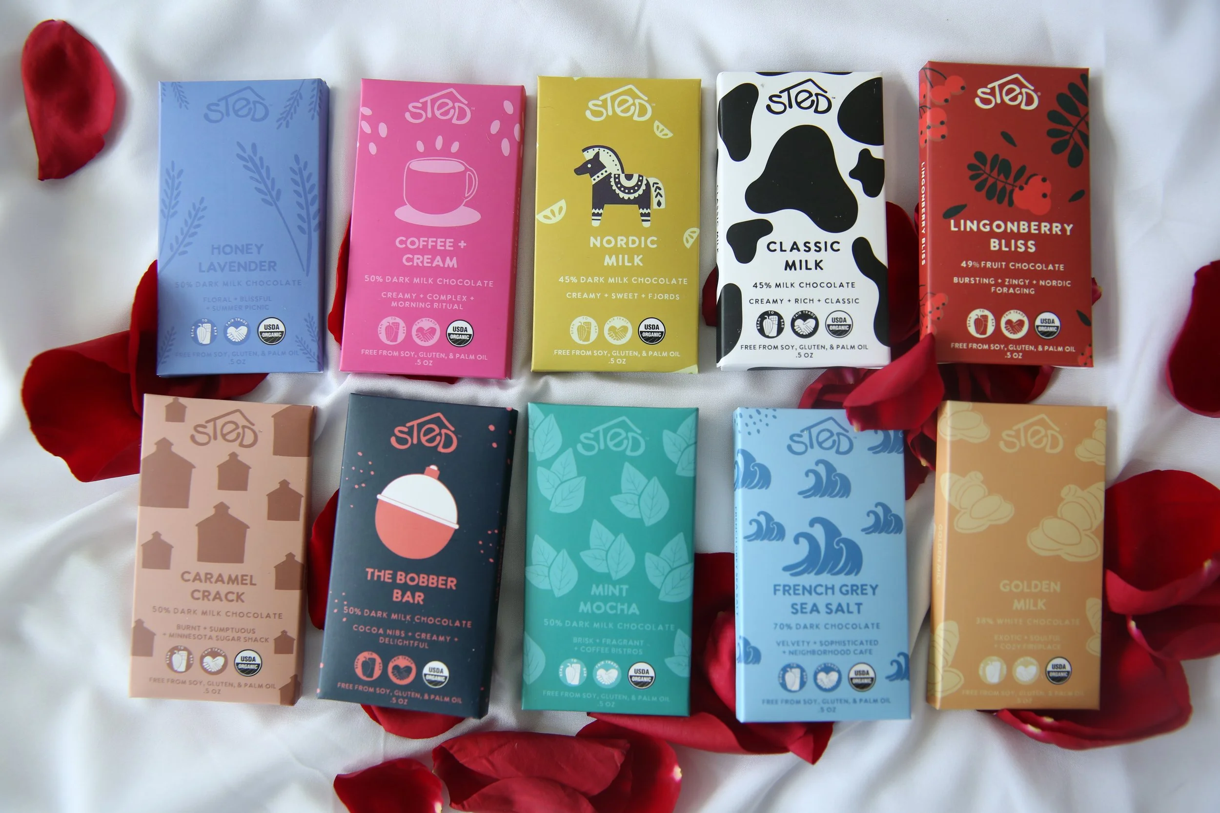 Sted Mini Chocolate Bars