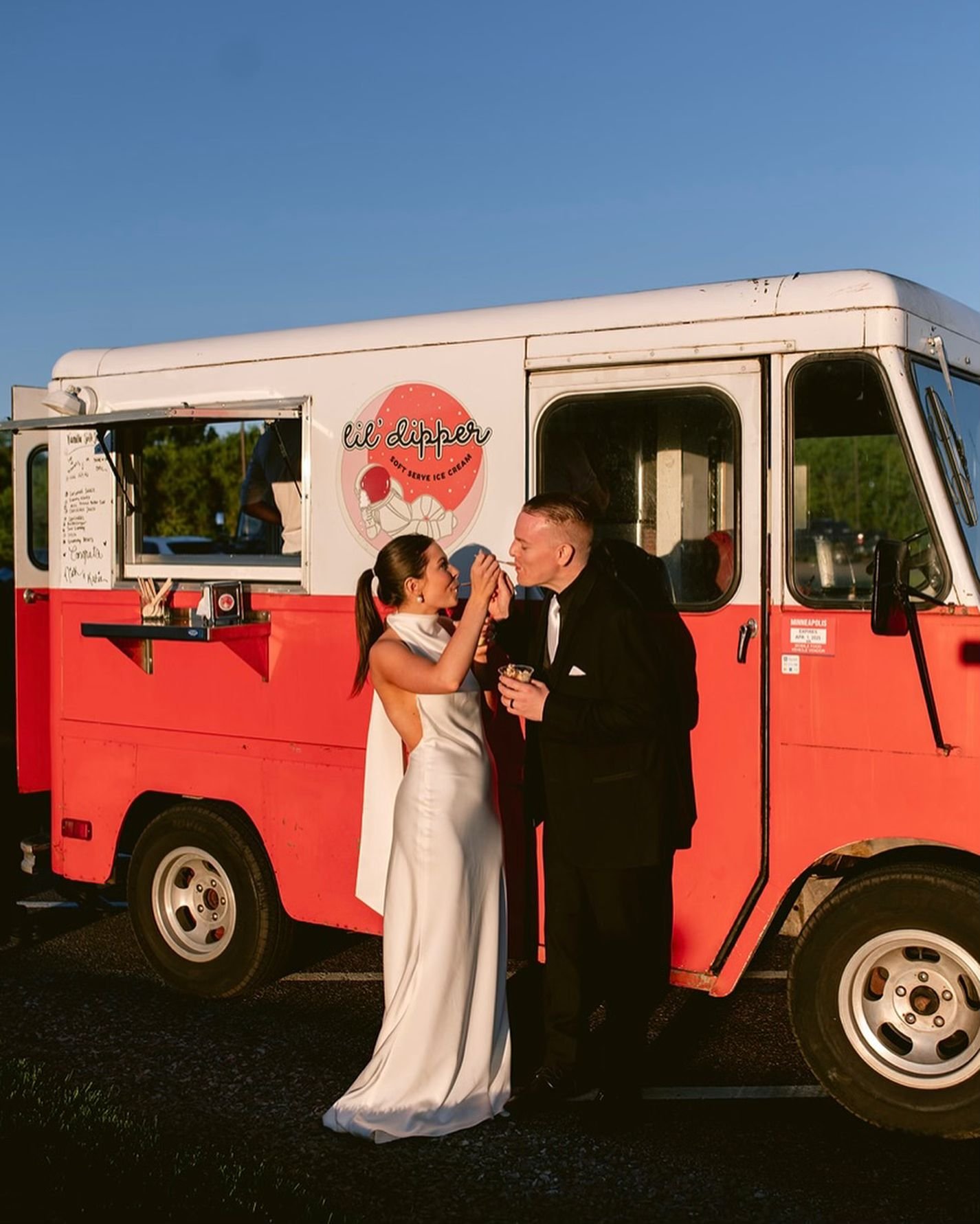 Such a beautiful couple whom @federphotography captured so nicely! So happy to have served at their wedding 🧡💕