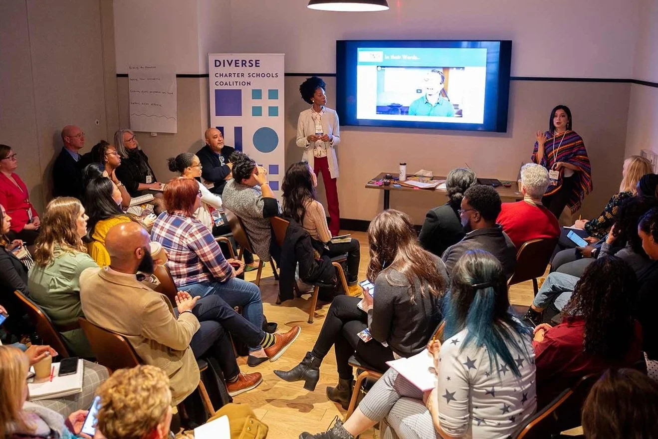 Dr. Kimberly Osagie co-facilitating at Diverse Charter Schools Coalition Convening