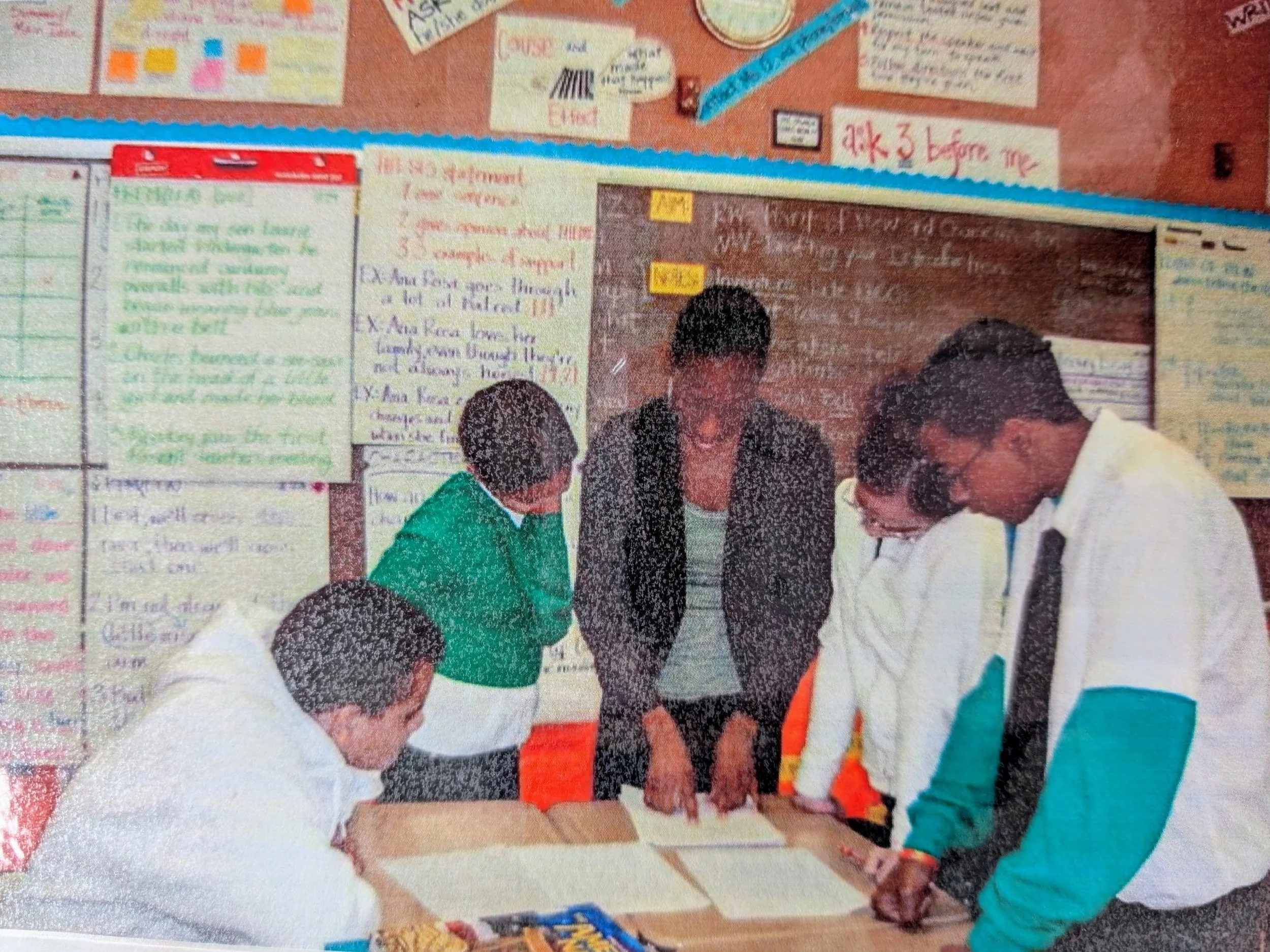 Dr. Kimberly Osagie teaching students, New York City