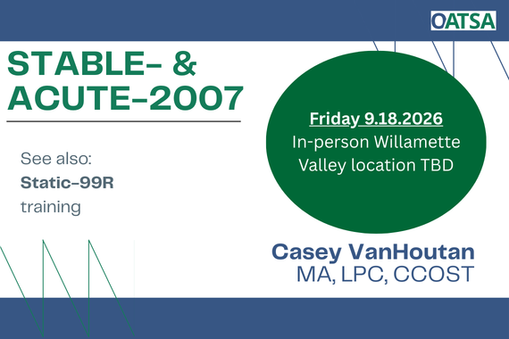 STABLE/ACUTE-2007 Training