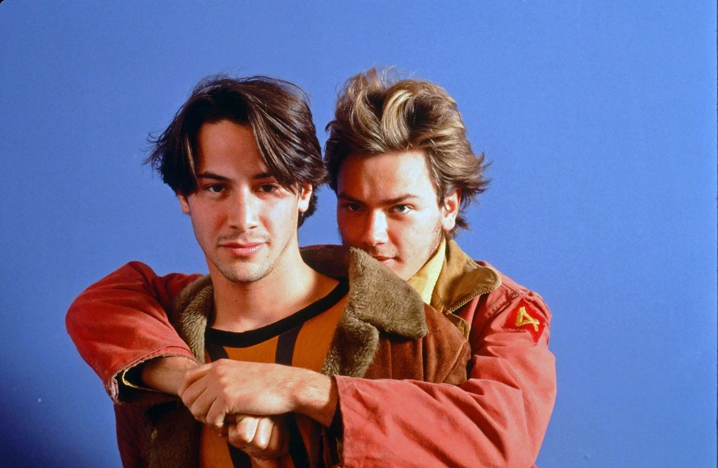 This morning I was thinking about this portrait that I took of River Phoenix and Keanu Reeves - and how it has defined me in a way - and how easily it could have never existed.  It happened because I asked during an in-between moment on the set of &q