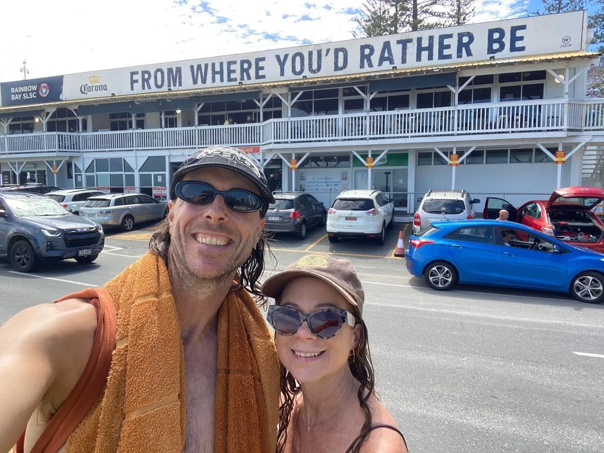 A little trip up north to reset the brain and battery 🔋 

Where it started and ended.. Rainbow surf club (you will be missed), to the quiet and beautiful Brunswick, stunning wedding in Byron, the most amazing beaches (and Mexican food) of Yamba, and