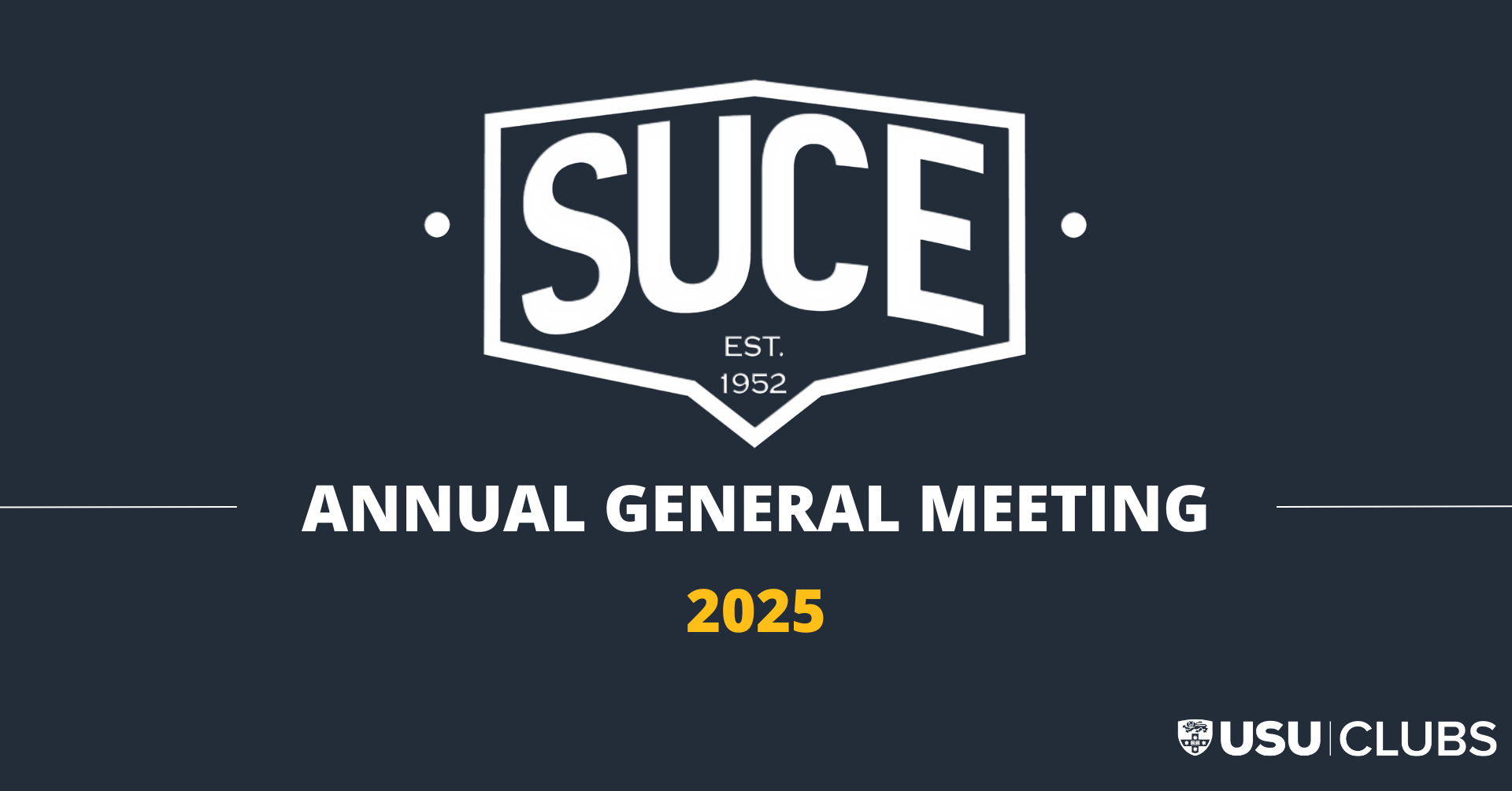SUCE 2025 Annual General Meeting (AGM)