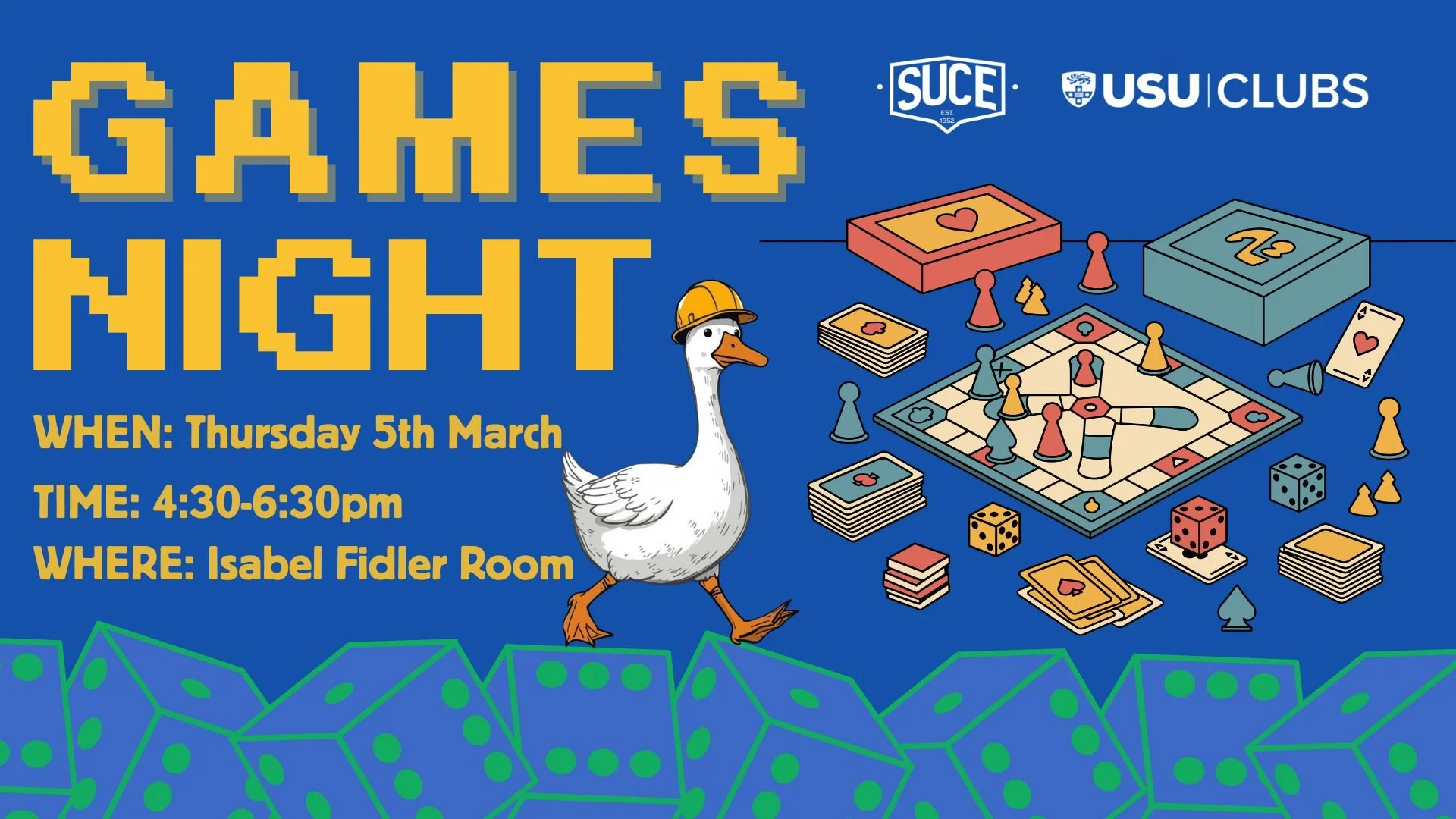 SUCE GAMES NIGHT