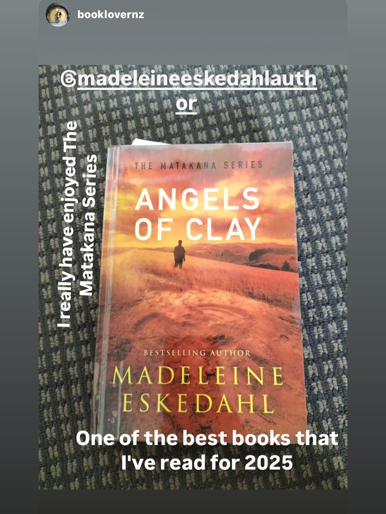 Repost @booklovernz &rdquo;One of the best reads in 2025.&rdquo;
Thank you so much for the kind words, I can&rsquo;t believe that you read all three books in the last few weeks, and I&rsquo;m so thrilled that you enjoyed getting to know Bill, Niko an