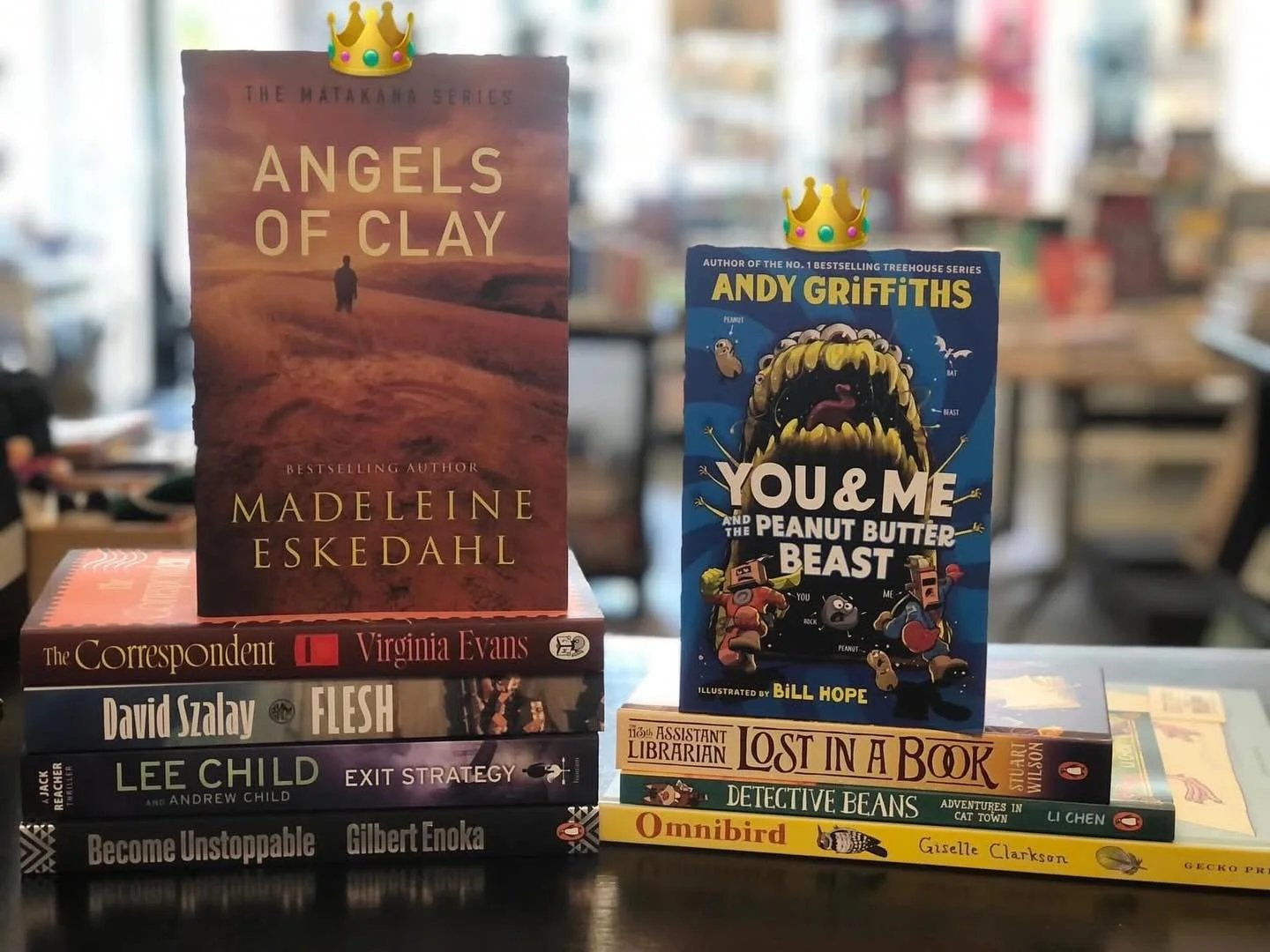 I&rsquo;m so thrilled that Angels of Clay made the number 1 spot on the Bestsellers List for January 🎉🎉🎉🎉Repost @matakanavillagebooks  It&rsquo;s a new month and that means looking back at the hardest working titles in the shop for January. 

The