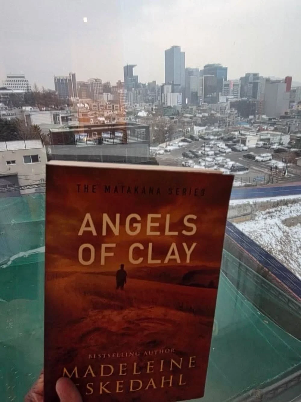 Angels of Clay is in Seoul 😃. Thank you so much for the cool photo !!
#angelsofclay #thematakanaseries #madeleineeskedahl #nzcrimefiction