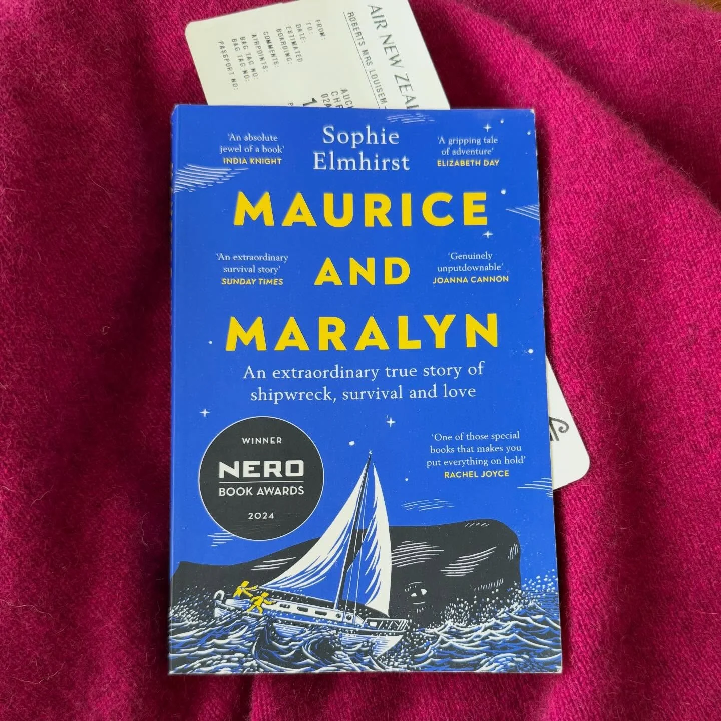 This months book club book 📚🛫. Maurice and Maralyn, an extraordinary true story of shipwreck, survival and love 🥰.
I really enjoyed this book, and finished it while away down south. #mauriceandmaralyn #sophieelmhurst #penguinrandomhouseuk