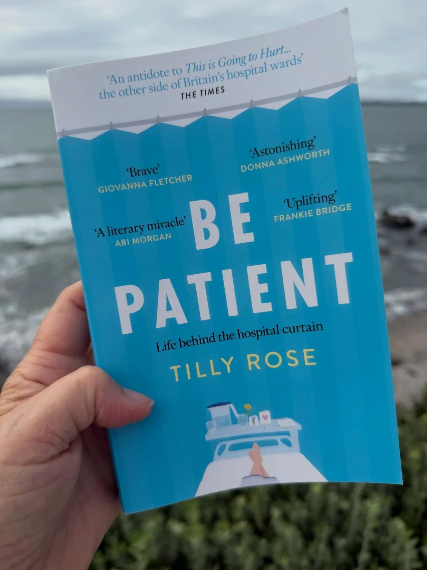 BE PATIENT is a well written, very sad, but at the same time beautiful story by the incredible &amp; inspirational @thattillyrose about the years of struggle that she had to endure with her health 🥰 It is such a courageous account of a young woman&r