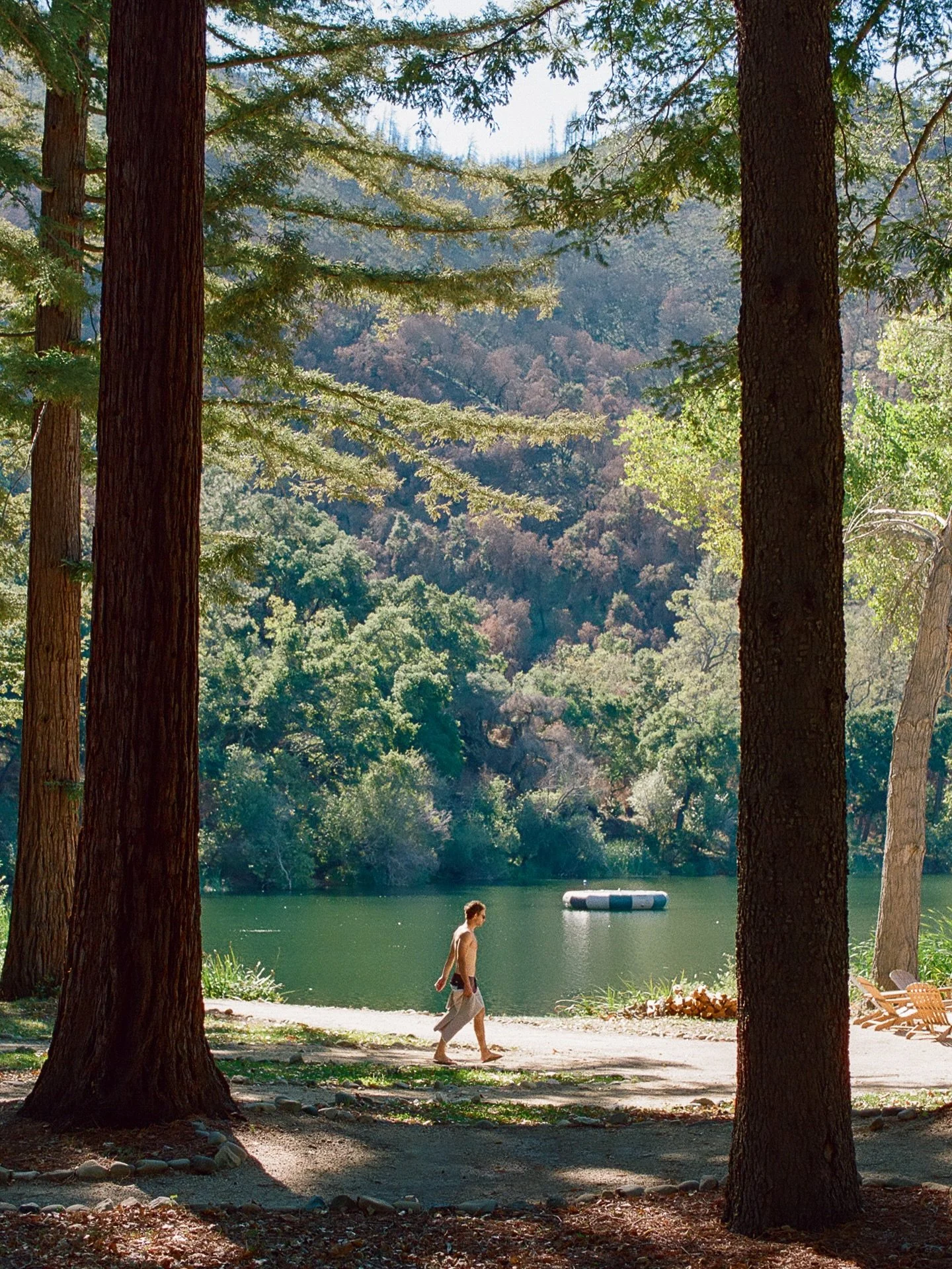 A weekend at @zacalake amongst the redwoods and nestled in the mountains, we threw a western themed 40th birthday for the ages 💫