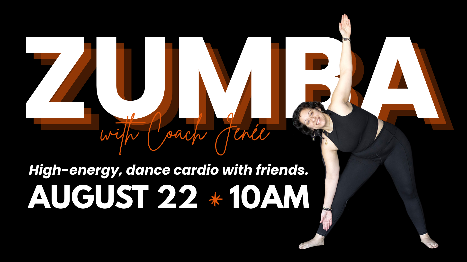 Zumba dance fitness class with Coach Jenée at Sol Fitness in Lexington KY