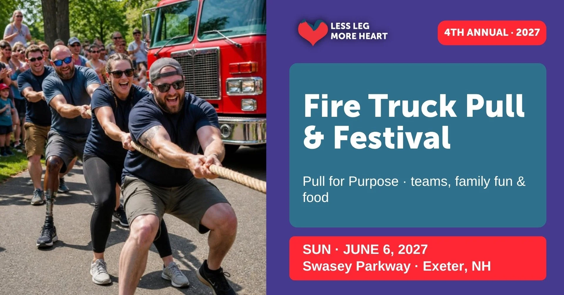 4th Annual Fire Truck Pull & Festival