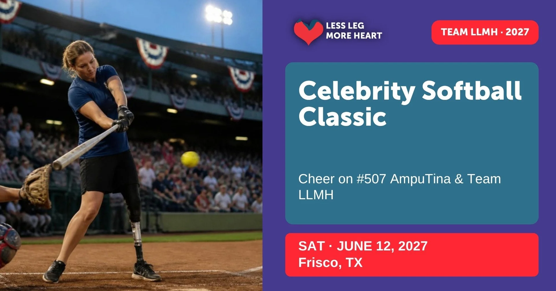 Celebrity Softball Classic 2027 · Team LLMH