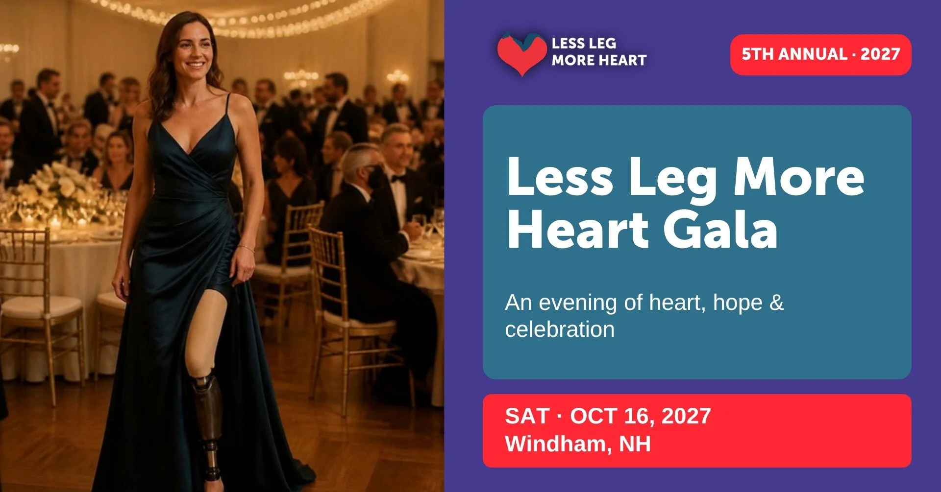 5th Annual Less Leg More Heart Gala