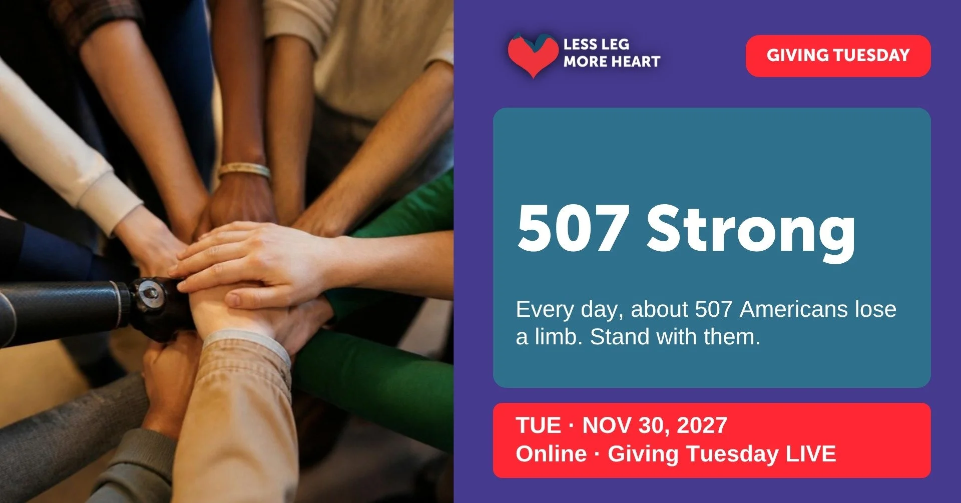 507 Strong, Giving Tuesday 2027