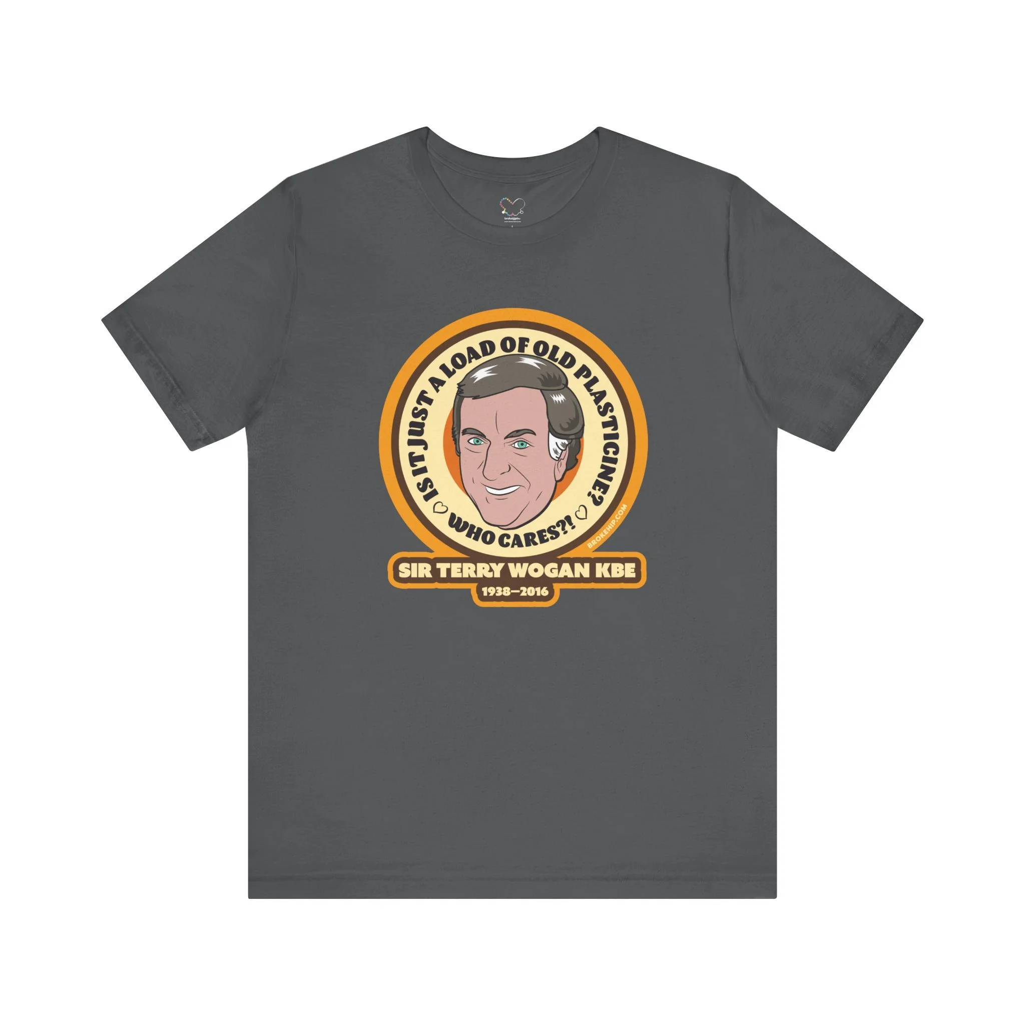 Terry Wogan Tribute T-Shirt Asphault