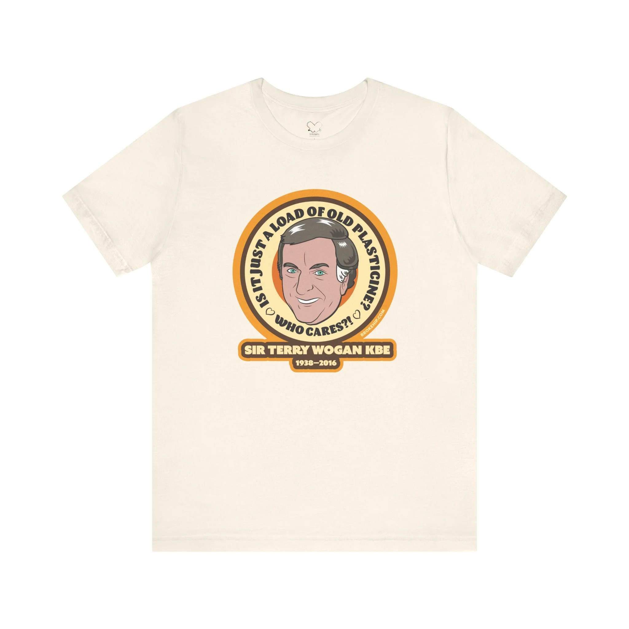 Terry Wogan Tribute T-Shirt Natural