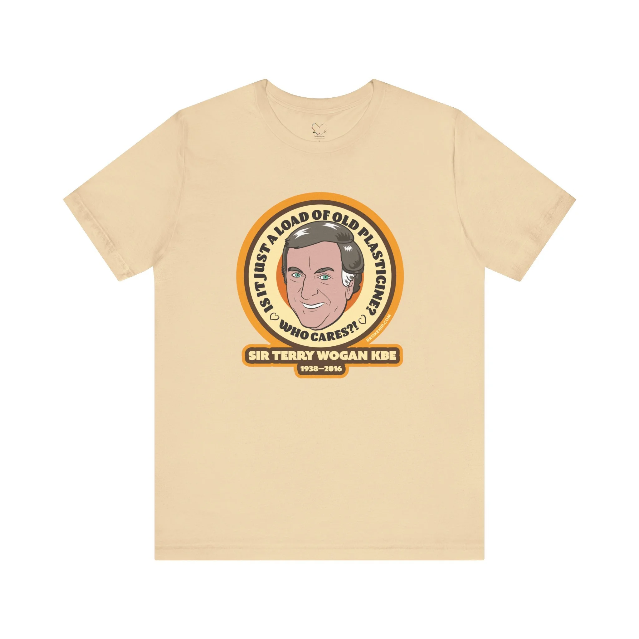 Terry Wogan Tribute T-Shirt Soft Cream