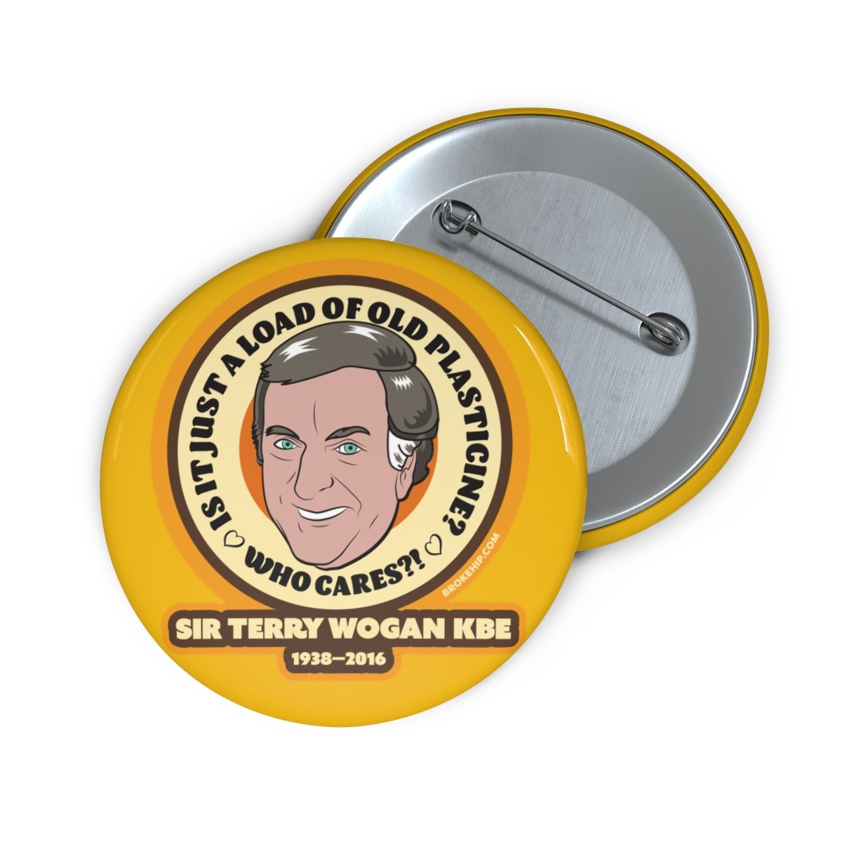 Terry Wogan Tribute Pin Medium