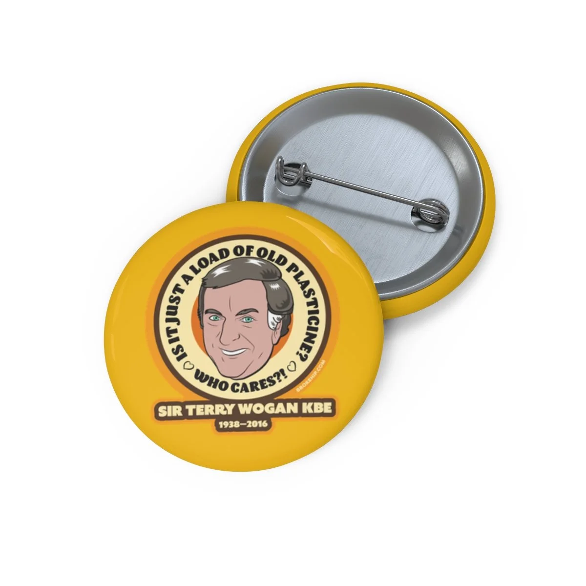 Terry Wogan Tribute Pin Small