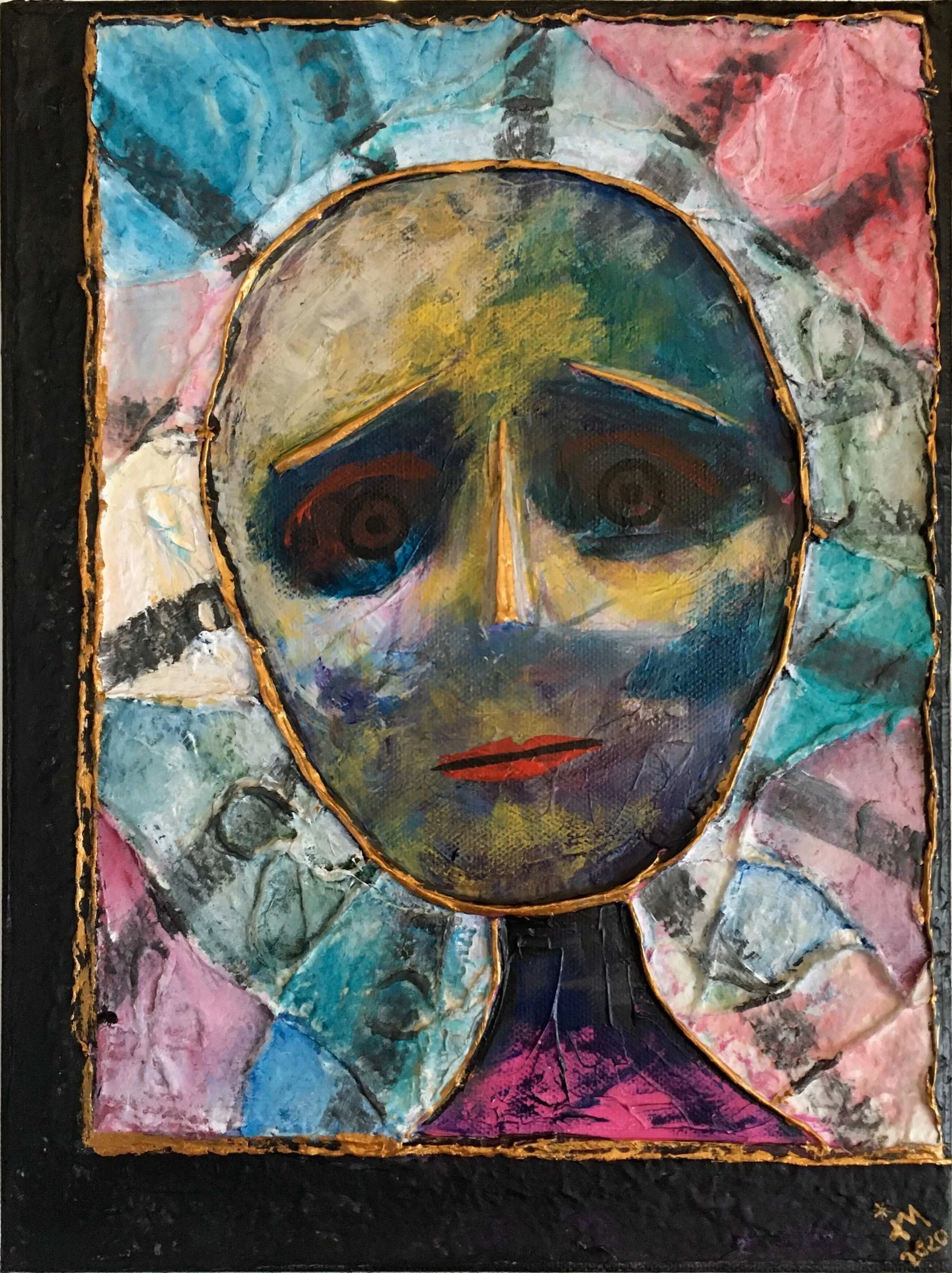 through the window_acrylic and paper on canvas_9x12.jpeg