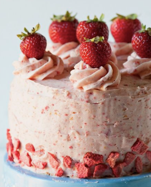 Strawberry Shortcake Cake