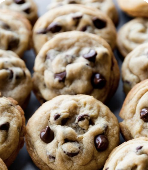 Soft Baked Chocolate Chip Cookies