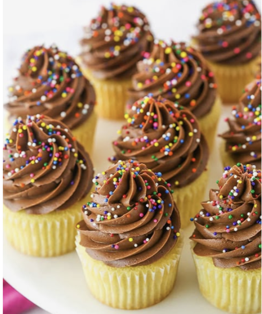 Golden Hour Cupcakes