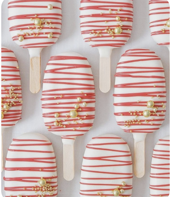 Crimson Kiss Cakesicles