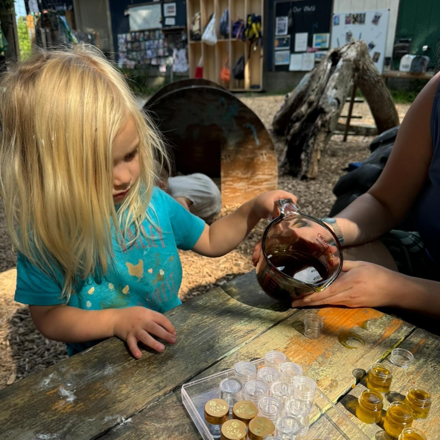 When people hear the term &ldquo;risky play&rdquo; I think their mind often goes to adults allowing children to play in ways that are dangerous. While risk play does sometimes mean holding space for children to explore in ways that can result in bump