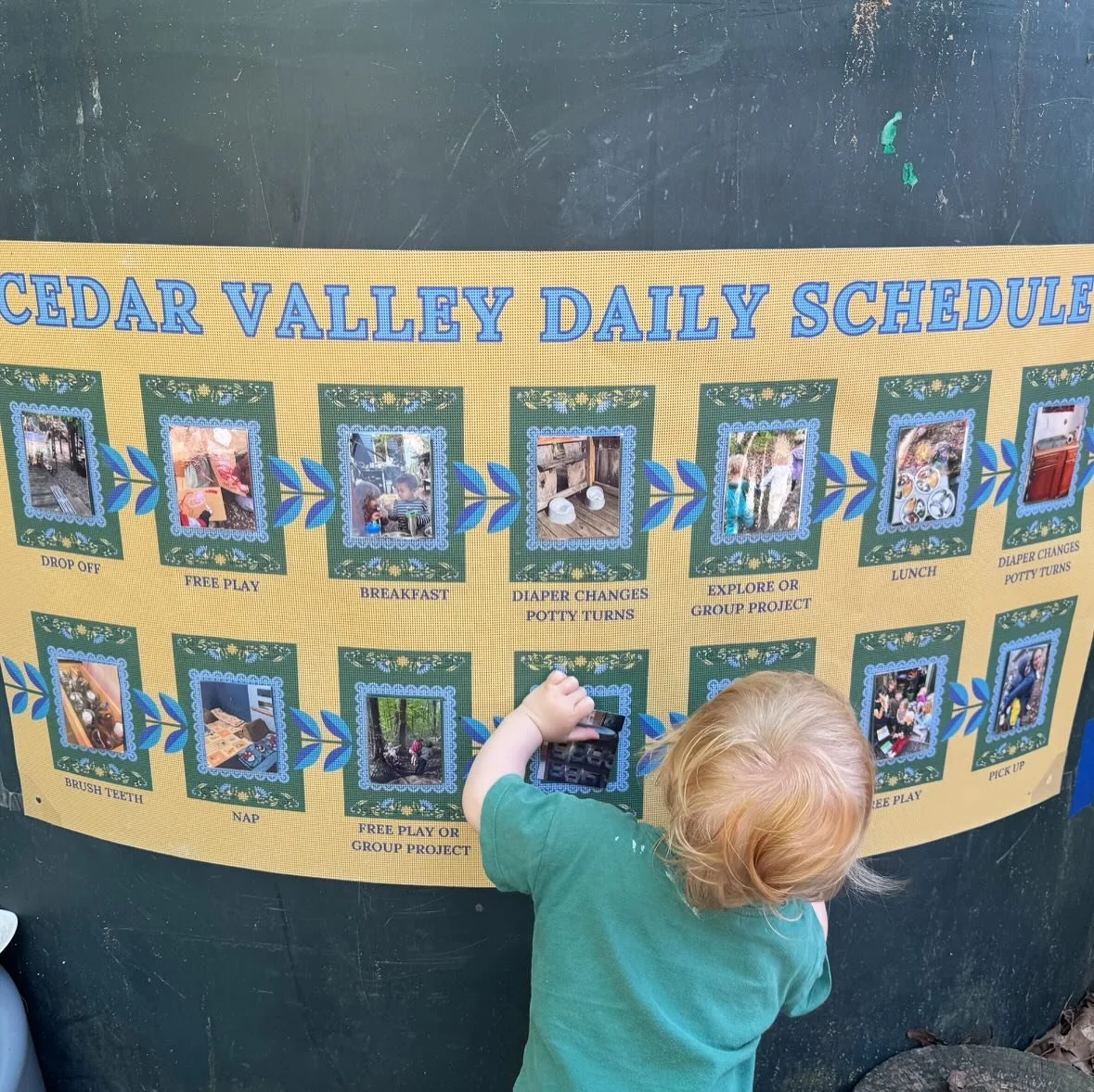 When we were working to open CVFF we talked a lot about the structure of the school and how we wanted the flow of our days to be. Something I knew was important to me was being able to be with children through the ebbs and flows of their days. Partak