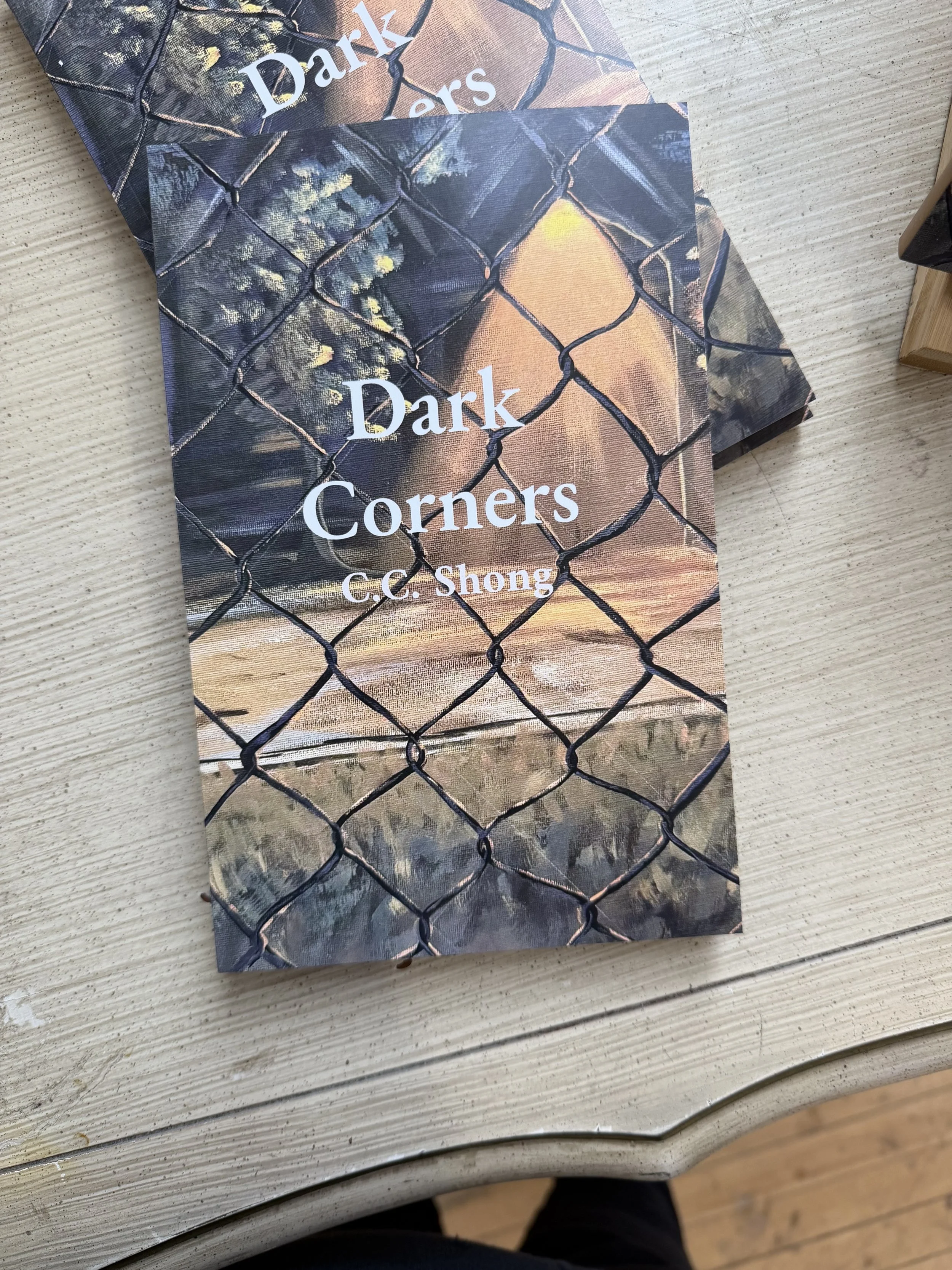 Original book of poetry "Dark Corners" by CC Shong