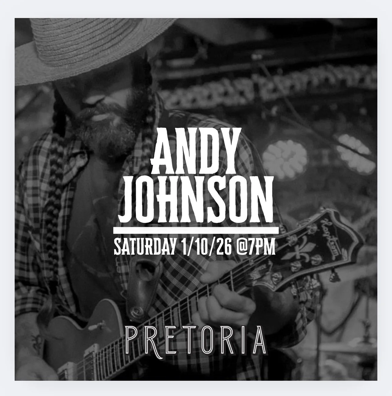 Andy Johnson Live at Pretoria Fields