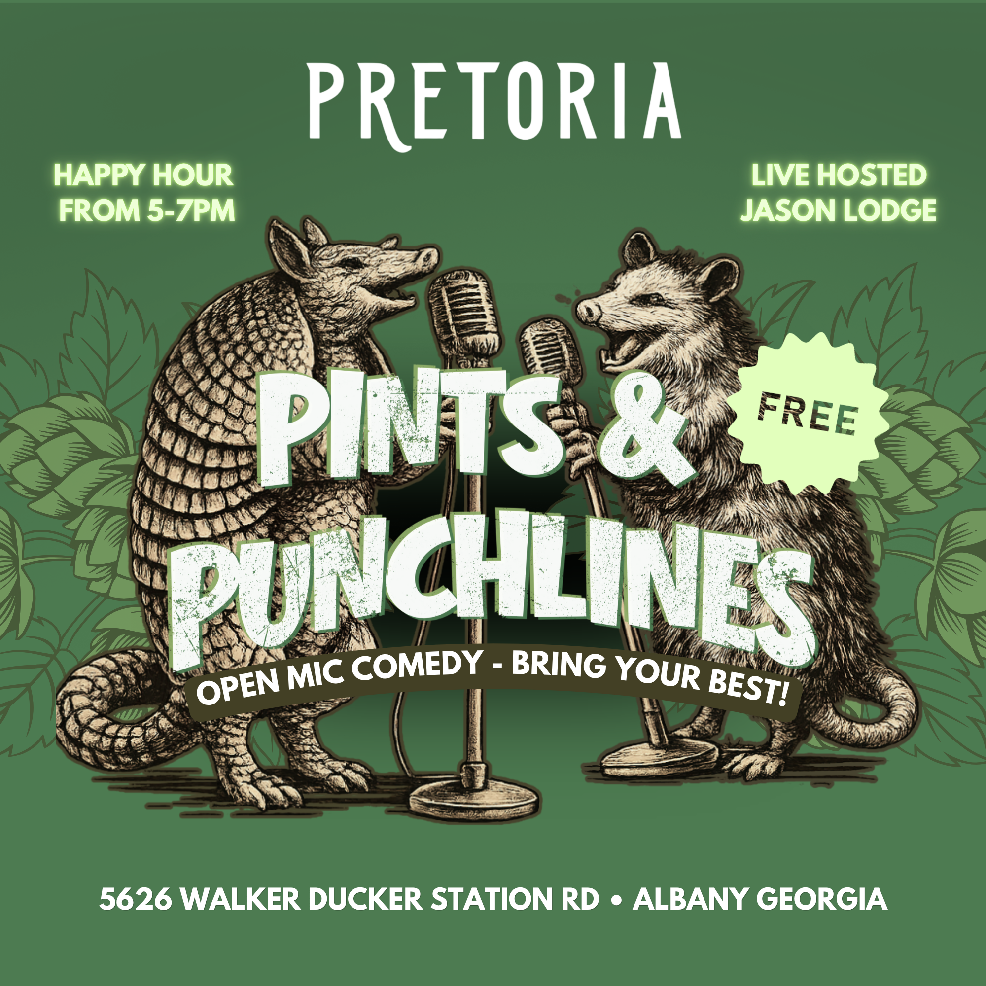 Pints & Punchlines: Open Mic Comedy Night