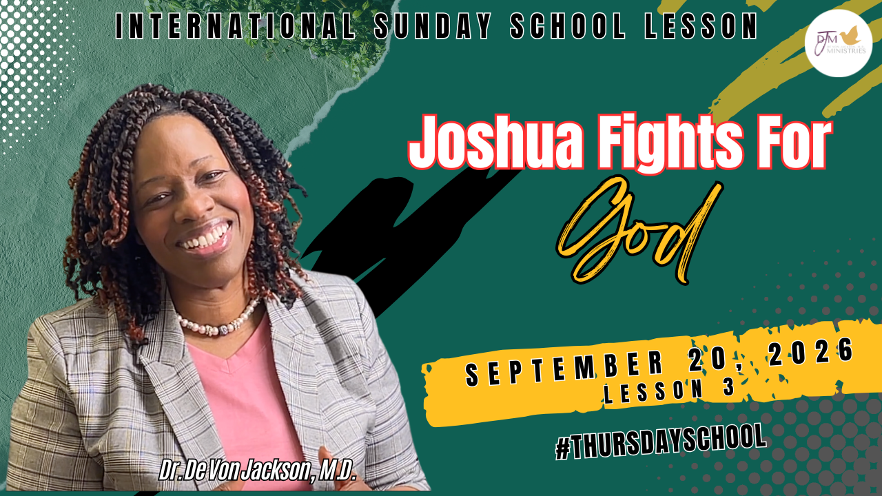 "Joshua Fights for God" Thursday School Bible Impact Slides  9-20-26