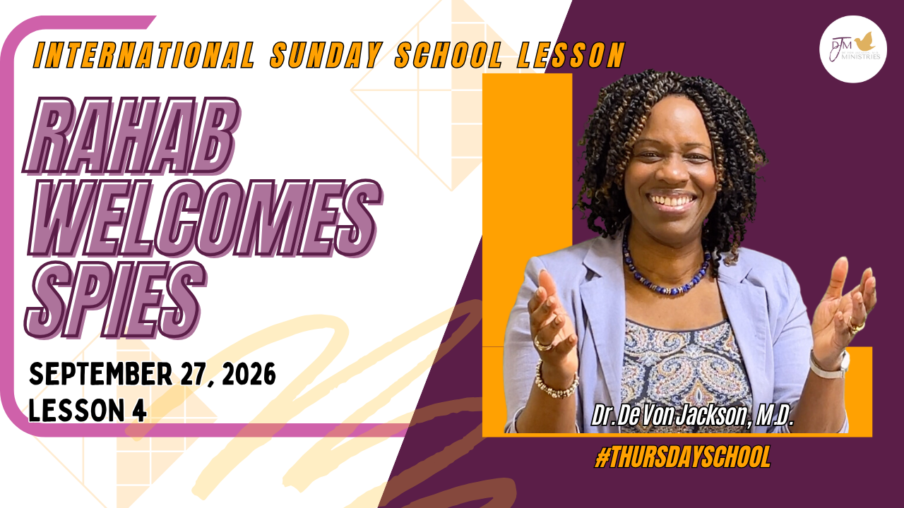 Rahab Welcomes Spies Thursday School Bible Slides 9-27-26