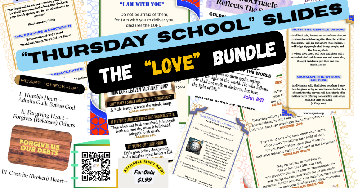 "Christian LOVE Bundle of Bible Teaching Slides"