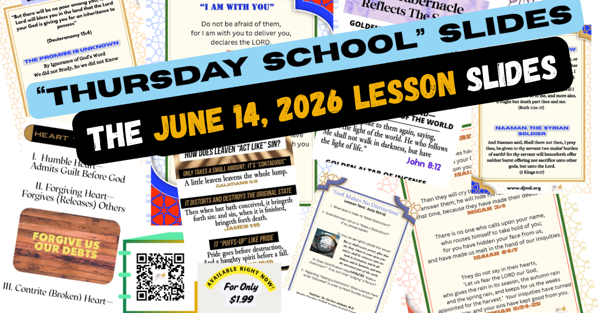 "Hannah, the Faithful Supplicant Impact Slides for Thursday School 6-14-26"