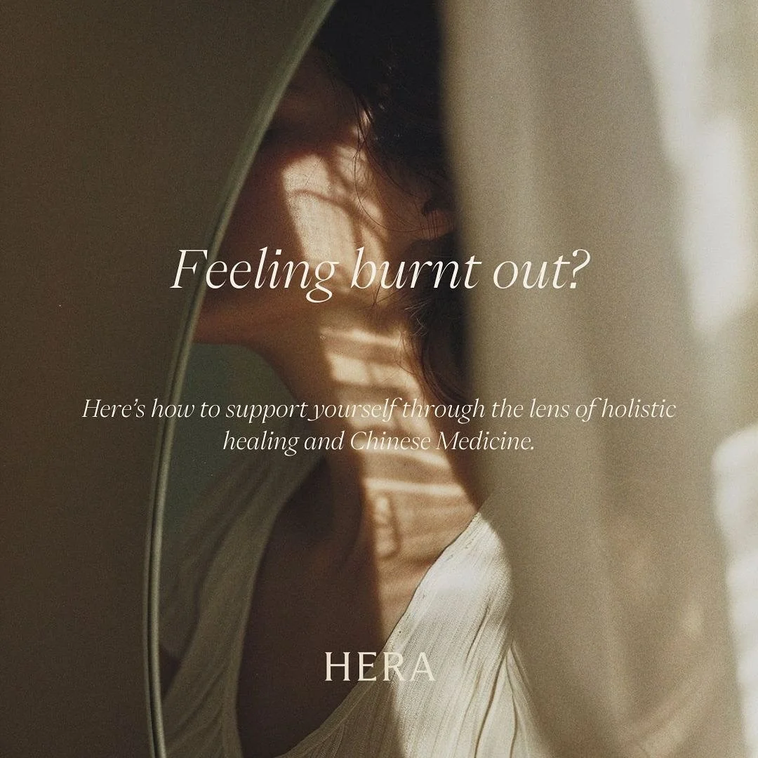 Burnout isn&rsquo;t just exhaustion, it&rsquo;s the body&rsquo;s way of saying
&ldquo;I&rsquo;ve been giving more than what I have&rdquo;.

In Chinese medicine, burnout is seen as a depletion of qi (your vital energy) and yin (your body&rsquo;s resto