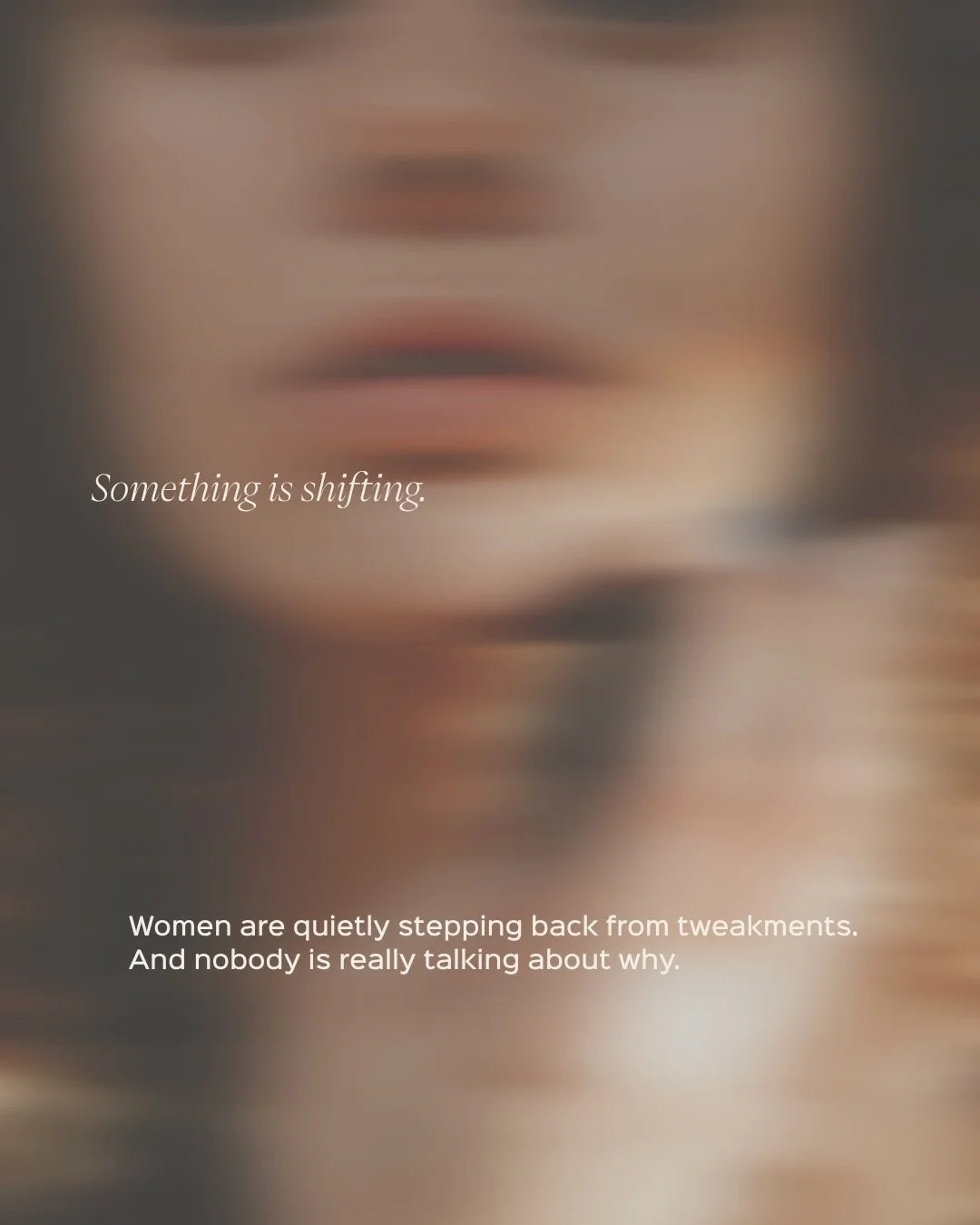 Something has shifted in the last couple of years and I feel it in every consultation.

Women are coming in who have been getting injectables for years. Not because anything has gone wrong, but because something has started to feel off. They don&rsqu