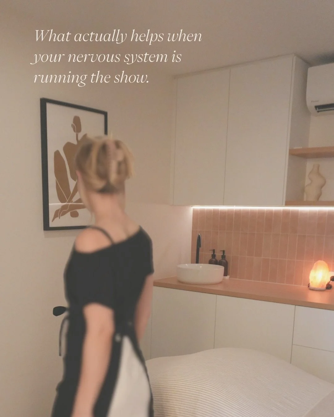 Some days I move through everything clearly. Other days my body is doing the heavy lifting while my head tells me everything is fine. Being a mum of two small humans and running a solo business, the nervous system load is real. These are the things t