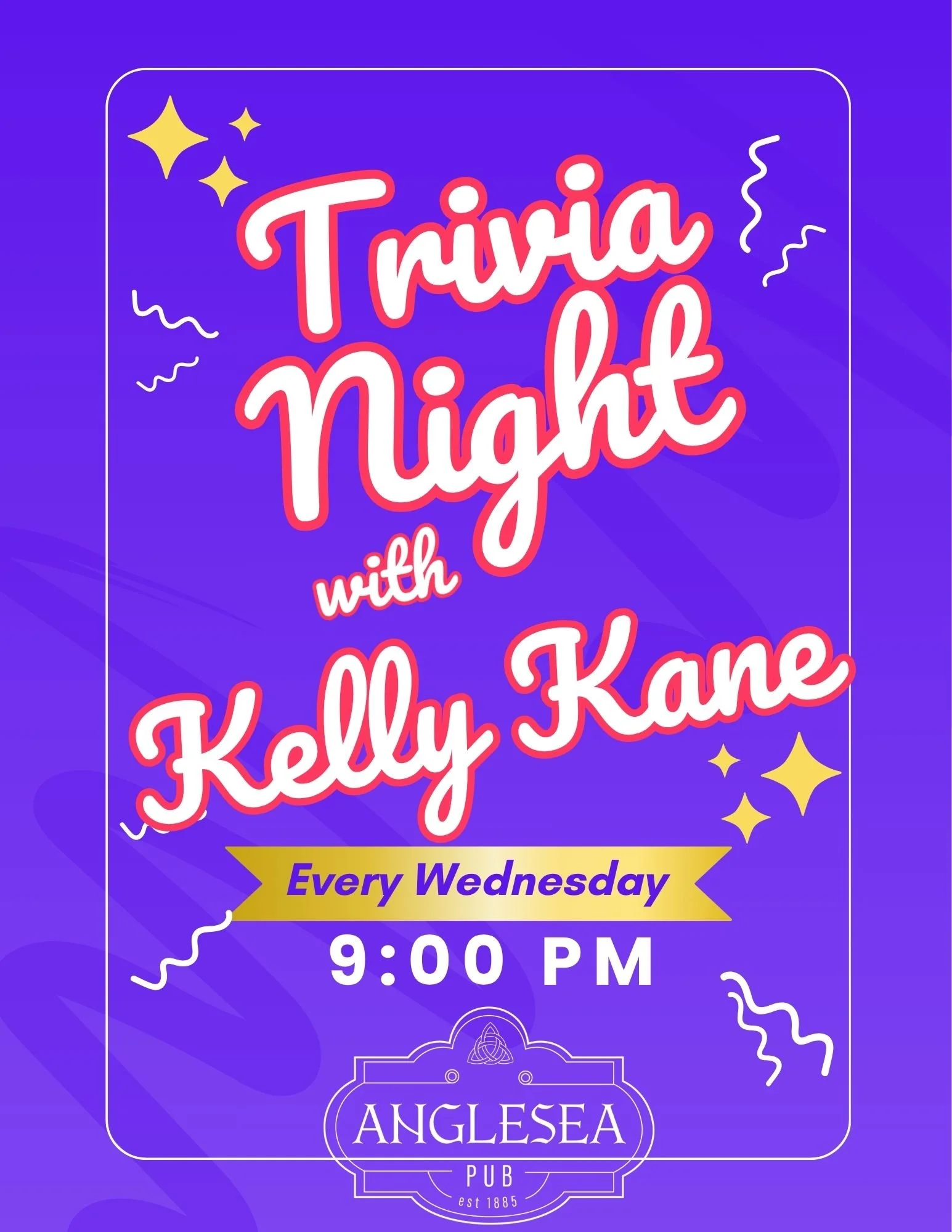 Trivia with Kelly Kane 
