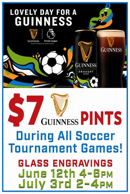 Guinness Glass Engraving 
