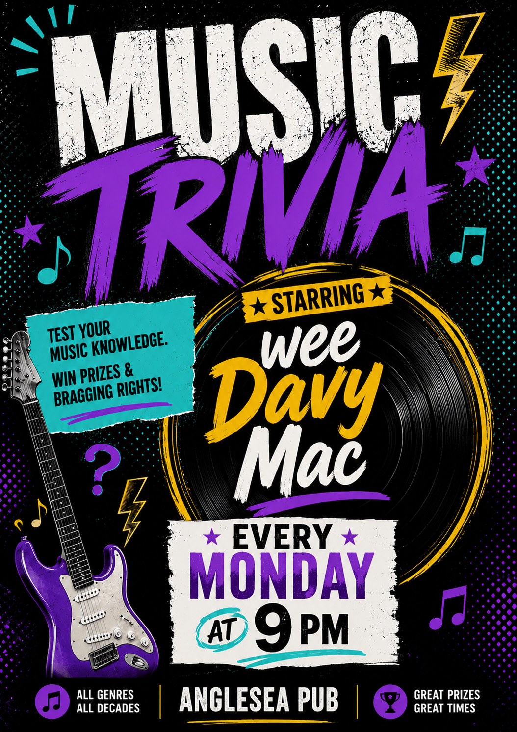 Music Trivia with Wee Davy Mac