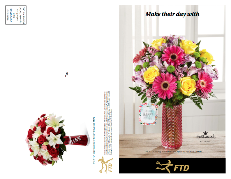 Front Print Mailer Design
