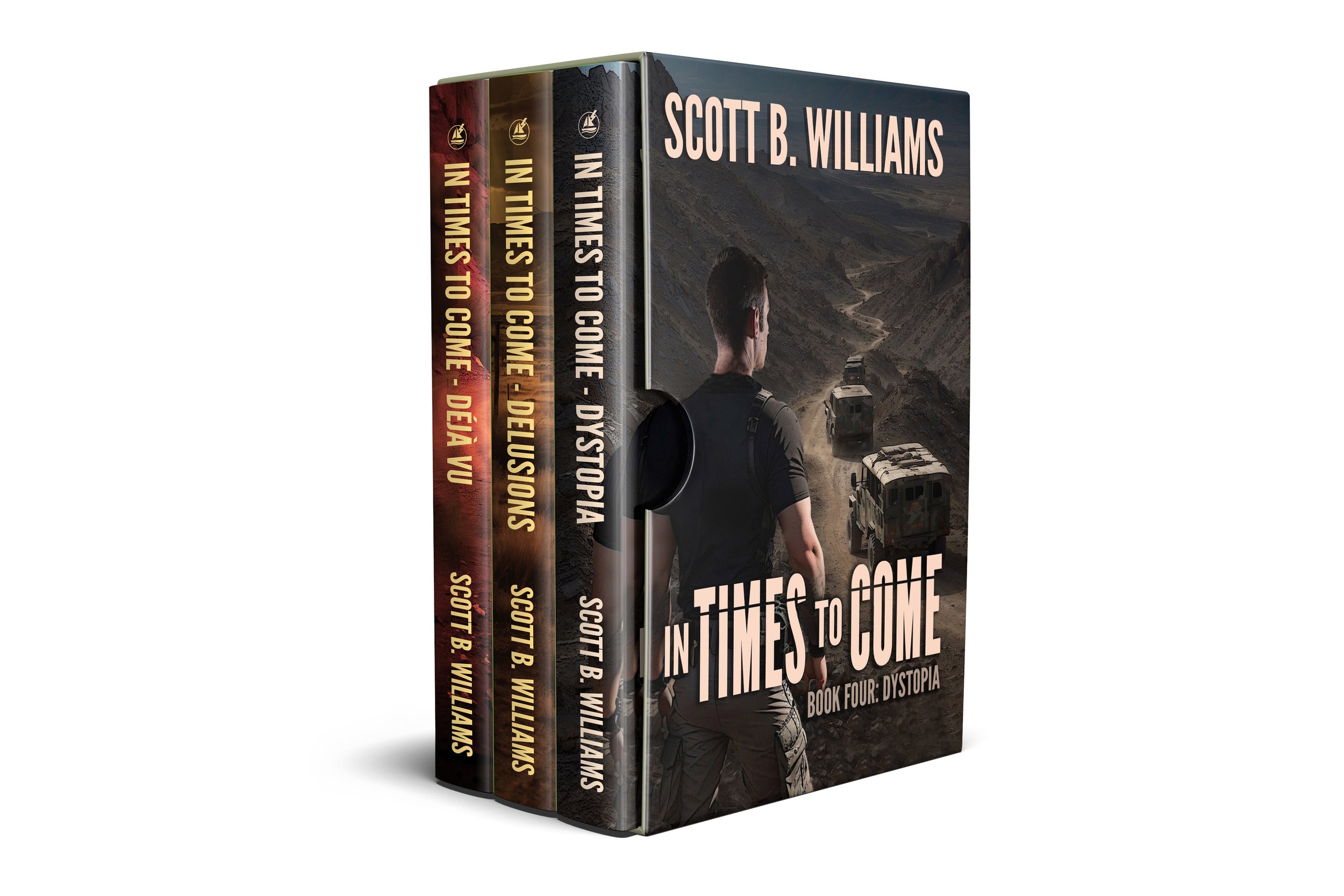 In Times to Come Series: Books 4-6: Dystopia - Delusions - Déjà-vu