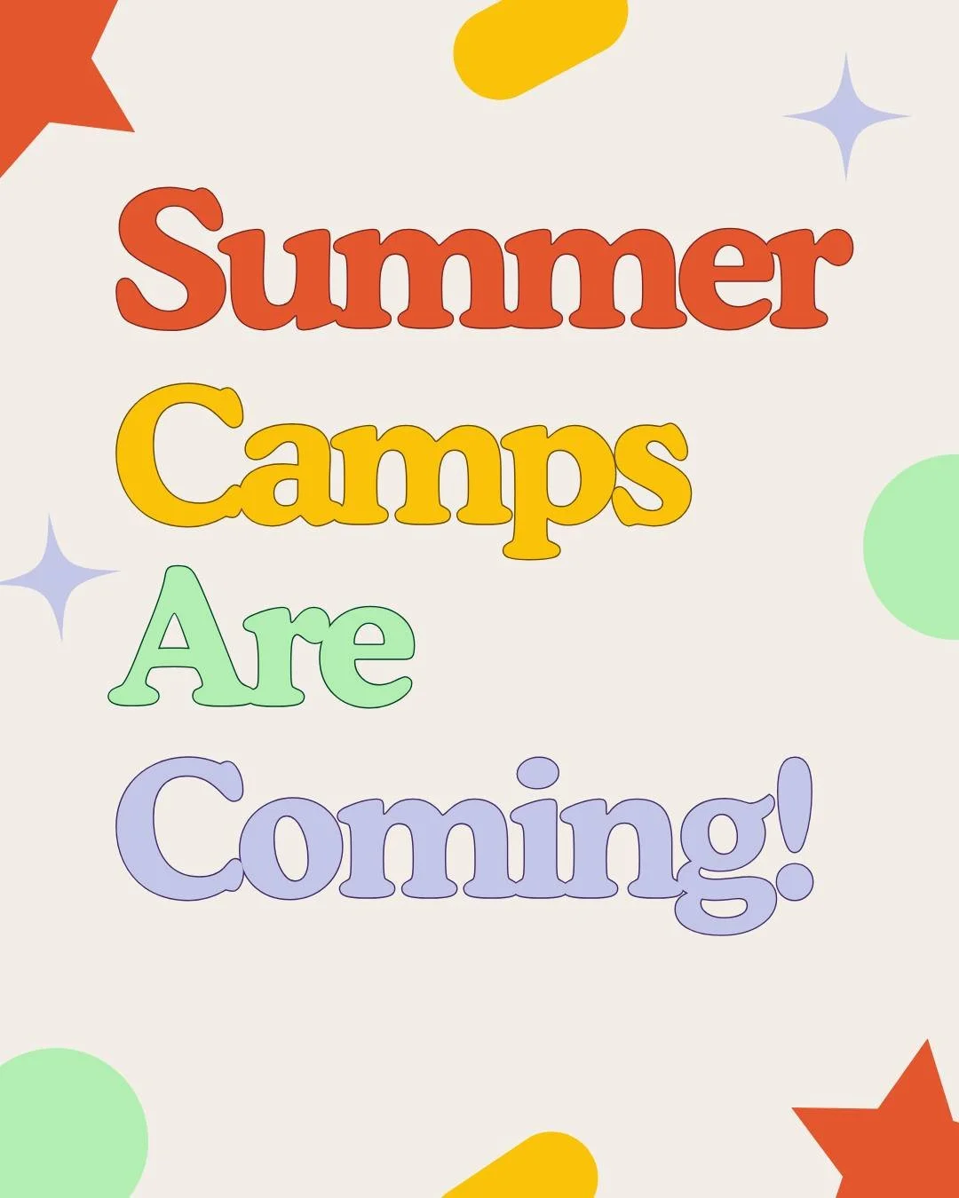 Summer Camps Open